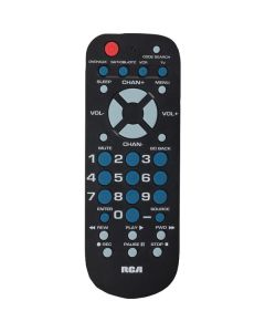 RCA RCR504BZ 4-Device Palm-Sized Universal Remote
